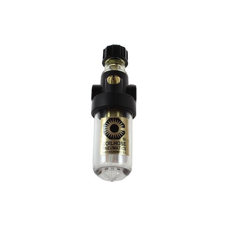 Coilhose Pneumatics 1/4" Miniature Lubricator w/MB Clam Shell ML2-CS